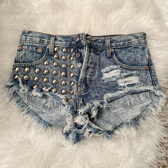 Runway Dreamz Pants - Runway Dreamz Studded Shorts